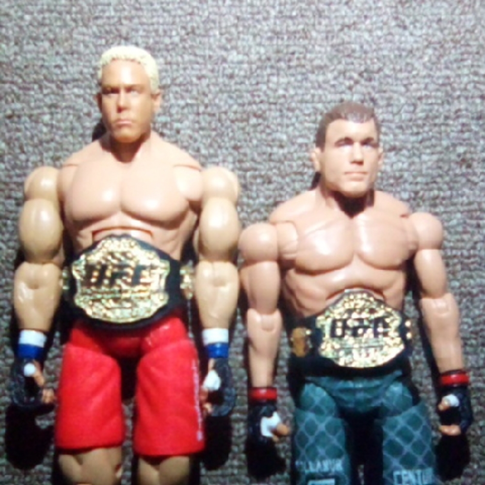 UFC Steroid Jack Vs Armyman 40Savage Champ Vs Champ Action Figure Battle pack